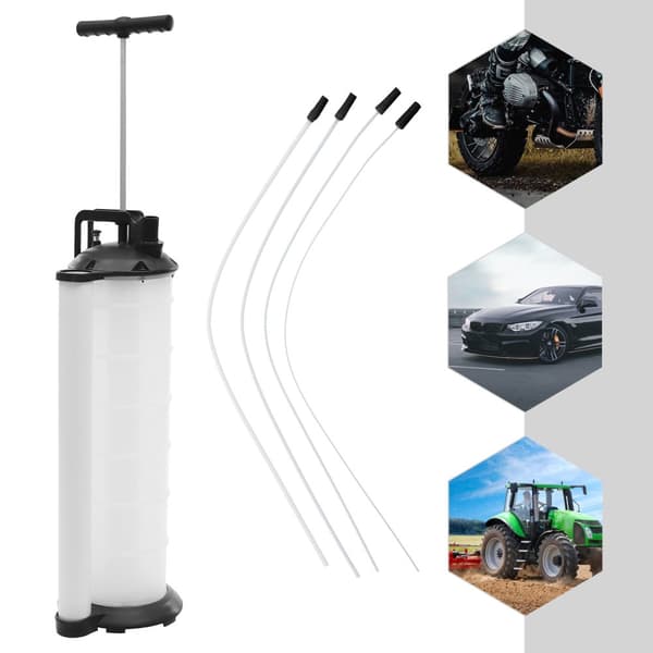 Handpump Sugsugare, Stor Kapacitet 1,8 Gallon, Hållbar PP-konstruktion, Lätt Användning