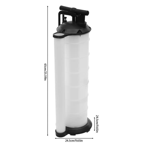 Handpump Sugsugare, Stor Kapacitet 1,8 Gallon, Hållbar PP-konstruktion, Lätt Användning