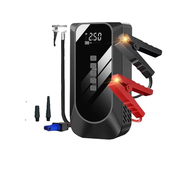 Bilstartare, 2000A toppström, 16000mAh batteri,2000A 16000mAh