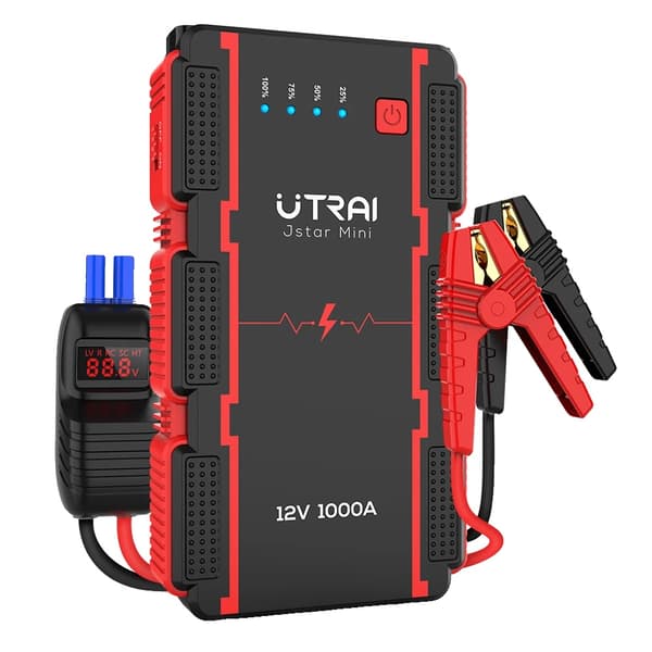 Aloitusakku Power Bank, 13000mAh kapasiteetti, 1000A huippuvirta,FJSMINI