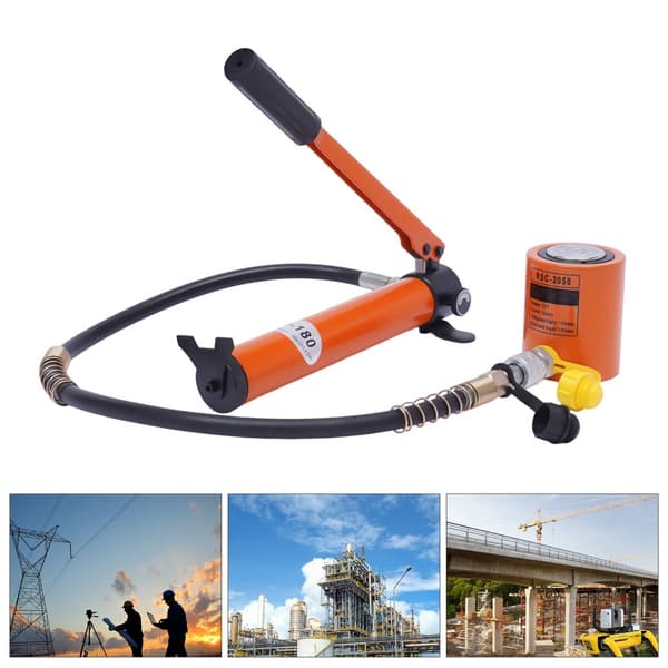 20T Hydraulisk Cylinder, Højt Tryk 70Mpa, Kompakt og Letvægtsdesign, Ergonomisk Håndtag