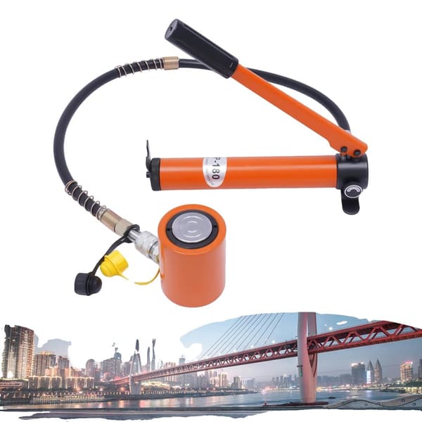 20T Hydraulisk Cylinder, Højt Tryk 70Mpa, Kompakt og Letvægtsdesign, Ergonomisk Håndtag