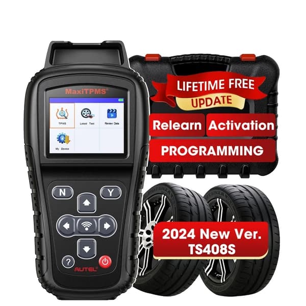 TPMS-ohjelmoija, MX-anturien yhteensopivuus, OBD-ohjelmointi, TS408S