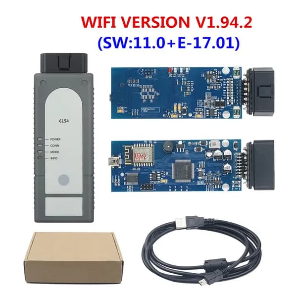 Bildiagnostikverktyg för bil, Bluetooth 5.0-kompatibilitet, WIFI-anslutning, 6154 WIFI 1942