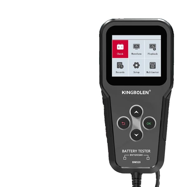 Bilbatteri tester, Test CCA spænding, Analyser intern modstand