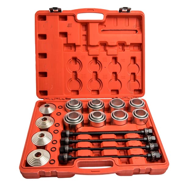 Bush Bearing Tool Set, Universal Application, Press och Pull Sleeve Removal