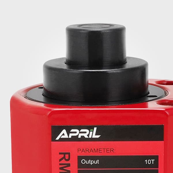 Hydraulisk cylinder med kapacitet på 10T, precision arbetsresor på 21mm, anpassningsbar design.