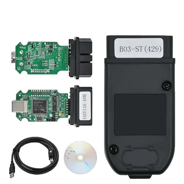VAG hex V2 STM32F429 Chipset, USB Interface, Gratis Opdatering, Ingen Opdatering V2331, Fransk