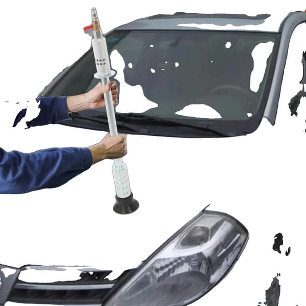 Dent Puller Tool, 3 sugkoppar i olika storlekar, hållbar stålkonstruktion