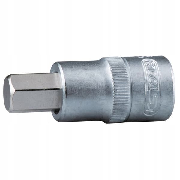 1/2 bitshylsa 6-kantig, kort, 17 mm KS Tool