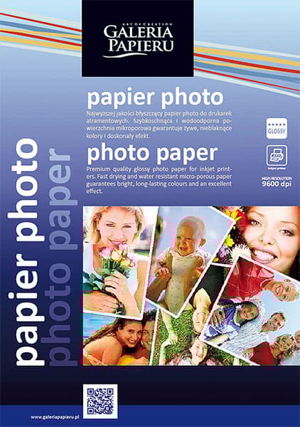 Fotopapper 13x18 cm - Blank - 50 ark - 240 g