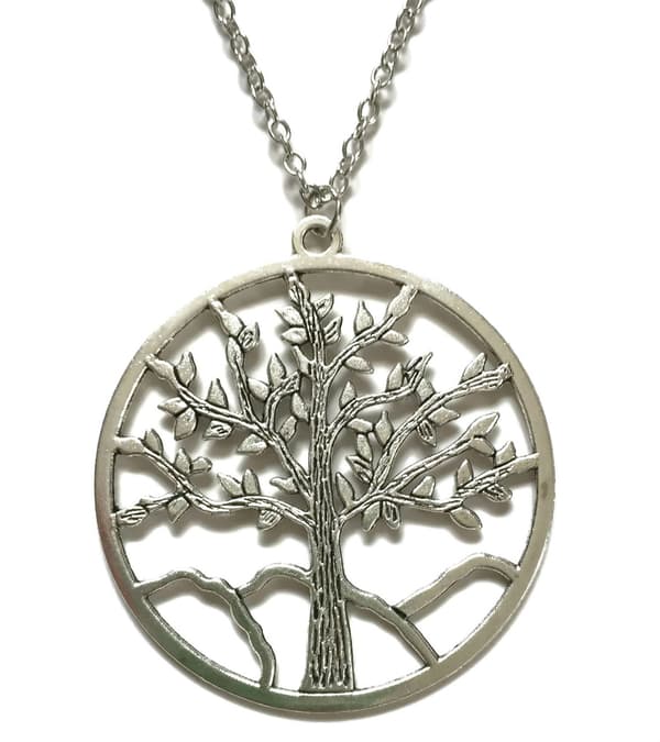 Necklace/Kaulakoru - Tree of Life - Silver - Large