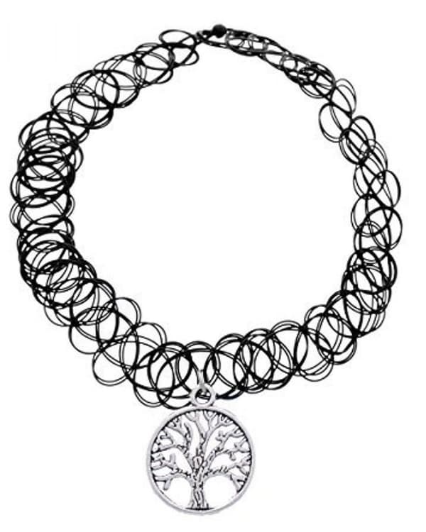 Choker/Kaulanauha - Tree of Life - Lace