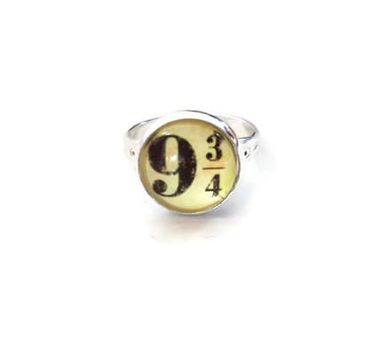 Ring/Sormus - Platform 9 3/4 - Harry Potter