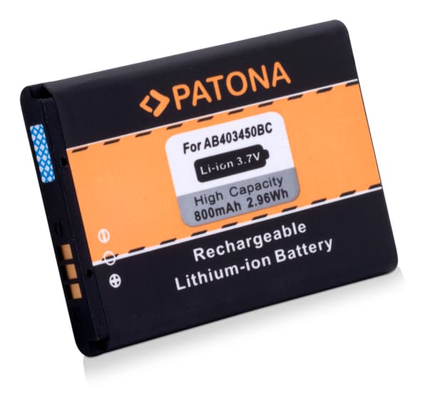 Batteri för Samsung E2550 AB403450BC 800mAh