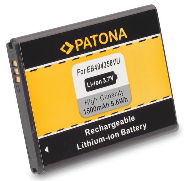 Batteri för Samsung Galaxy S2 Mini EB-494358VU 1500mAh