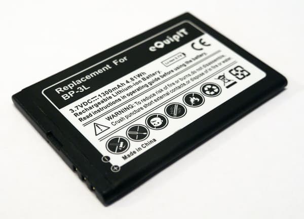 Batteri för Nokia BP-3L 1300mAh