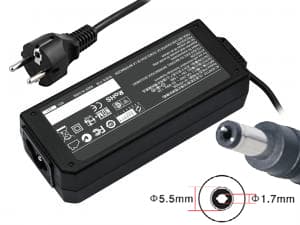 Laddare 19V 1.58A 30W 5.5x1.7mm