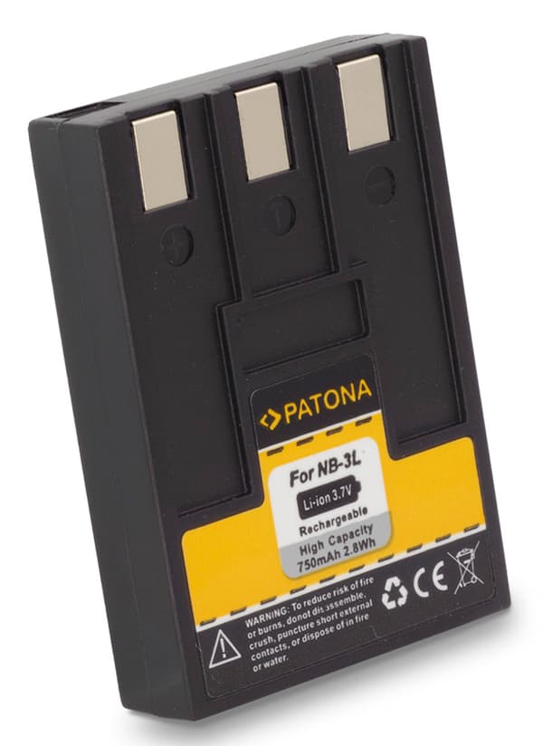 Batteri för Canon NB-3L 750mAh 3.7V