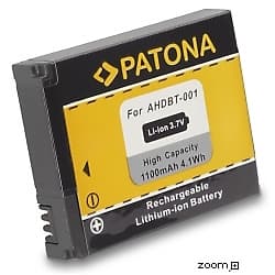 Batteri för GoPro AHDBT-001 1100mAh 3.7V