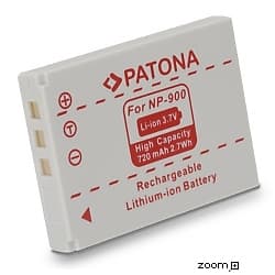 Batteri för Minolta NP900 720mAh 3.7V