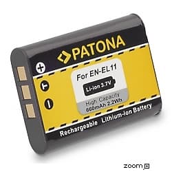 Batteri för Nikon EN-EL11 600mAh 3.7V