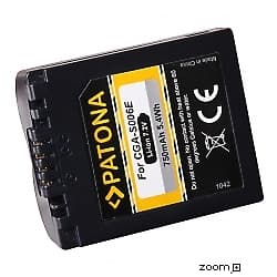 Batteri för Panasonic CGA-S006E 710mAh 7.2V