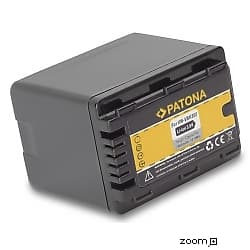 Batteri för Panasonic VW-VBK360 3580mAh 3.6V