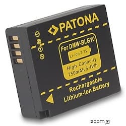 Batteri för Panasonic DMW-BLG10 750mAh 7.2V