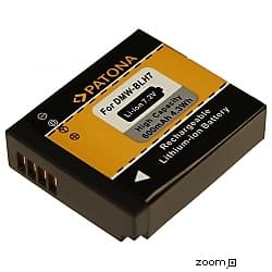 Batteri för Panasonic DMW-BLH7 600mAh 7.2V