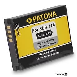 Batteri för Samsung SLB11A 750mAh 3.7V