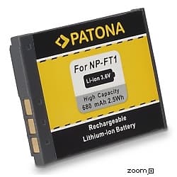 Batteri för Sony NP-FT1 680mAh 3.6V