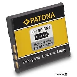 Batteri för Sony NP-BN1 630mAh 3.6V