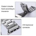 Pikkukuva 9 / 11: Butterfly Buckle 3 Beads Stainless Steel Apple Watch 42mm