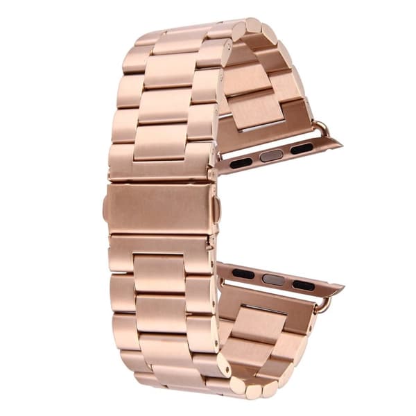 Butterfly Buckle 3 Beads Stainless Steel Apple Watch 42mm