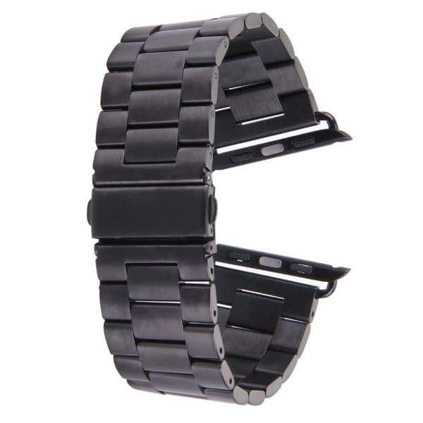 Butterfly Buckle 3 Beads Stainless Steel Apple Watch 42mm