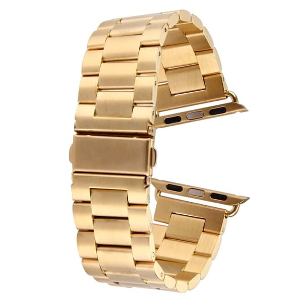 Butterfly Buckle 3 Beads Stainless Steel Apple Watch 42mm