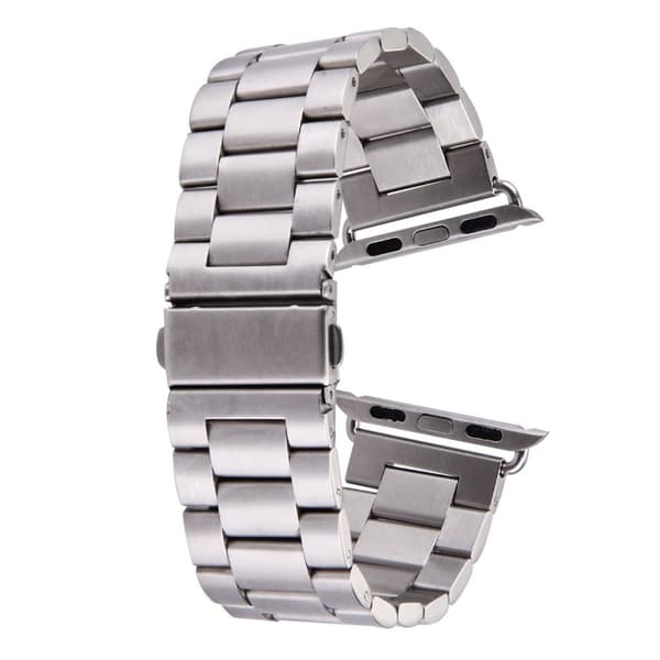 Butterfly Buckle 3 Beads Stainless Steel Apple Watch 42mm