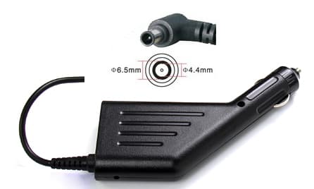 12V billaddare för Sony 19.5V 6.5x4.4mm