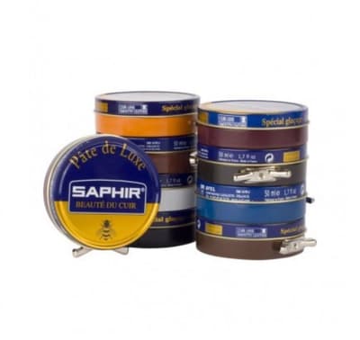 Saphir Skokräm Mörkbrun