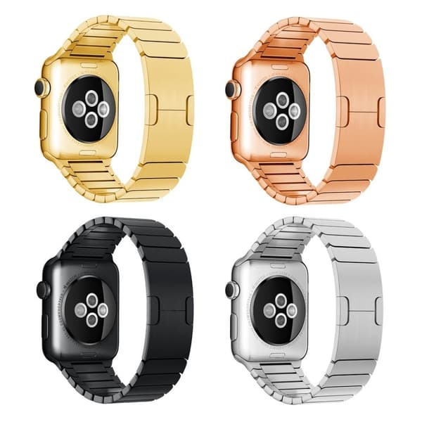 Butterfly Buckle Stainless Steel Apple Watch 38mm