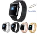 Miniatyrbild 8 av 11: Butterfly Buckle Stainless Steel Apple Watch 38mm