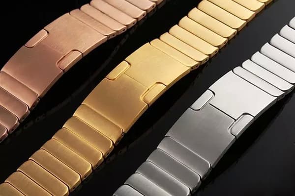 Butterfly Buckle Stainless Steel Apple Watch 38mm