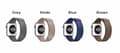 Miniatyrbild 2 av 11: För Apple Watch 38mm Loop magnetlåsspänne  läder armband