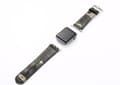 Miniatyrbild 9 av 11: Kamouflage stil läderrem klockarmband för Apple Watch 38mm