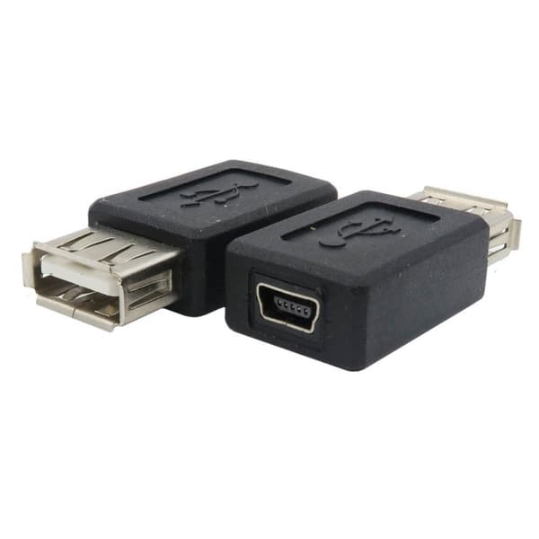 Adapter USB A Hona till USB B Mini Hona