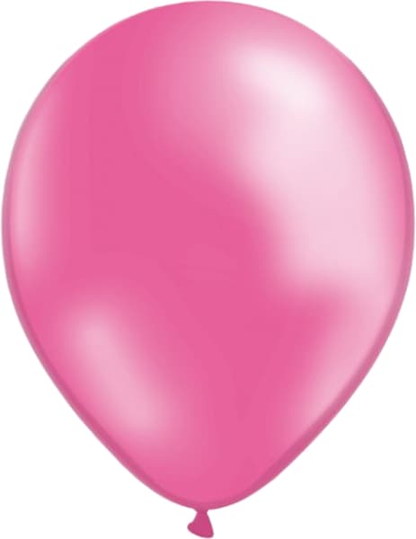 Ballonger Naturlig Latex Fest Födelsedag Rosa 10-Pack 30 Centimeter
