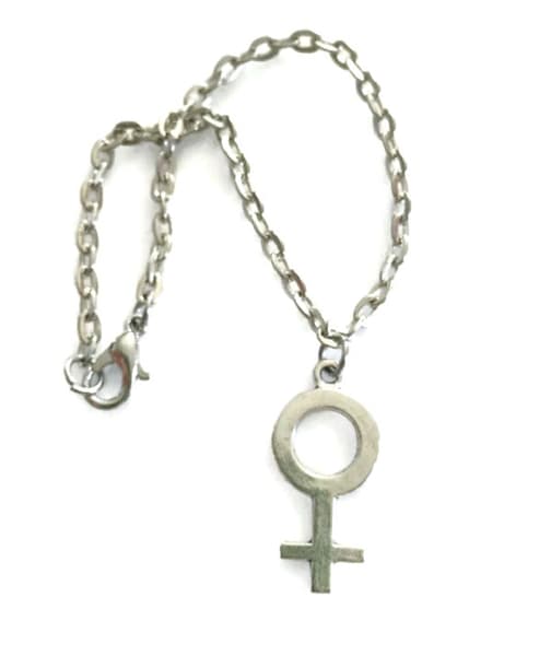 Bracelet - Female Symbol - Venus - 3 Chain lengths