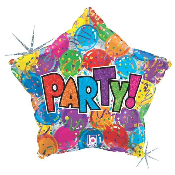 Folieballong PartyStar 48 cm (19")