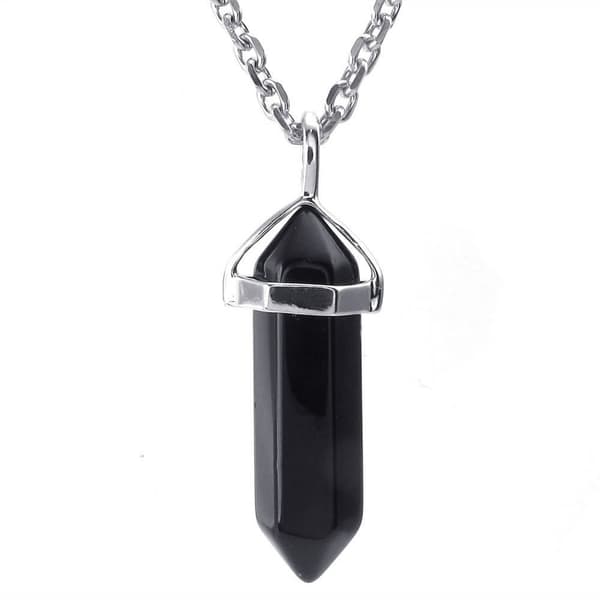 Necklace - Onyx - Chain